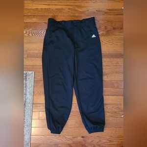Black Adidas softball pants